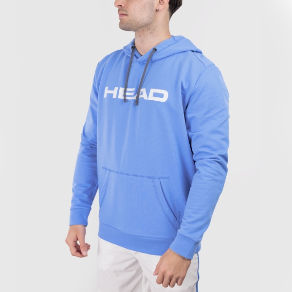 Men's Tennis Shirts and Hoodies HEAD Club Original Hoodie  Airforce Blue 811825AB