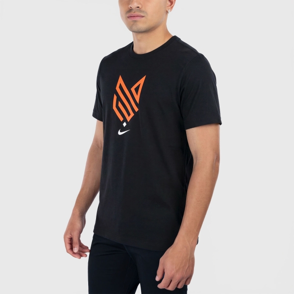 Men's Tennis Shirts Nike Sinner TShirt  Black/White JF1423010